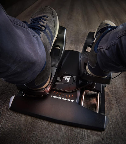 Palonnier Thrustmaster TFRP – Vivez une expérience de vol réaliste et immersive - Novaplay
