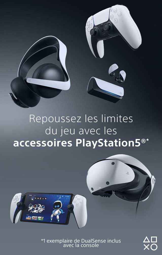 PlayStation 5 Standard 1 To : Transformez Votre Salon en Sanctuaire du Jeu 4K - Novaplay