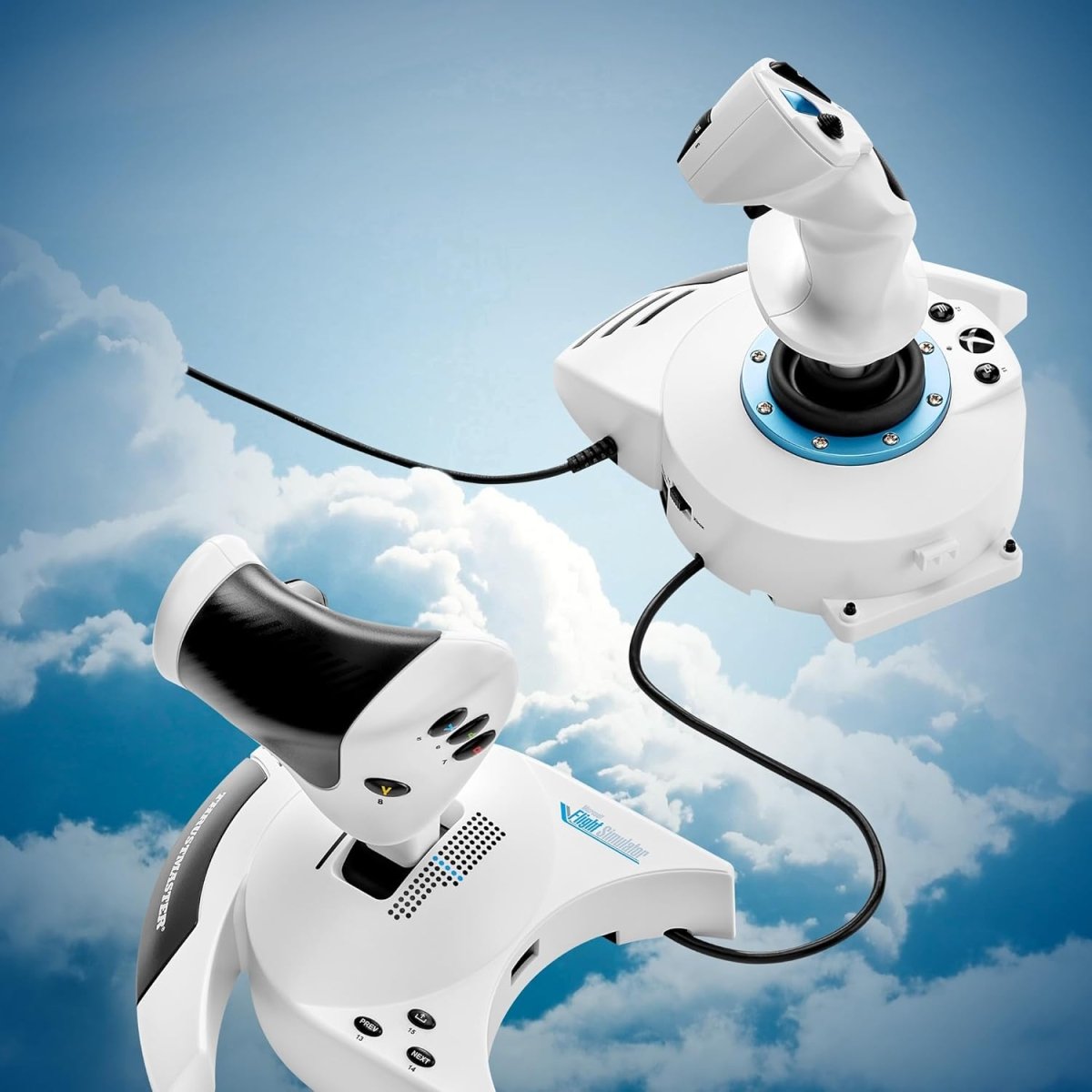 Thrustmaster T.Flight Hotas One Microsoft Flight Simulator Edition - The original HOTAS to get started, now with the official license from Microsoft Flight Simulator on Xbox Series X|S and PC - Novaplay