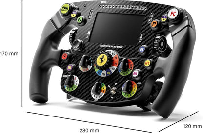 Volant de Course Thrustmaster Ferrari SF-25 Edition - Réplique Officielle 1:1 avec Dash Interactif - Novaplay