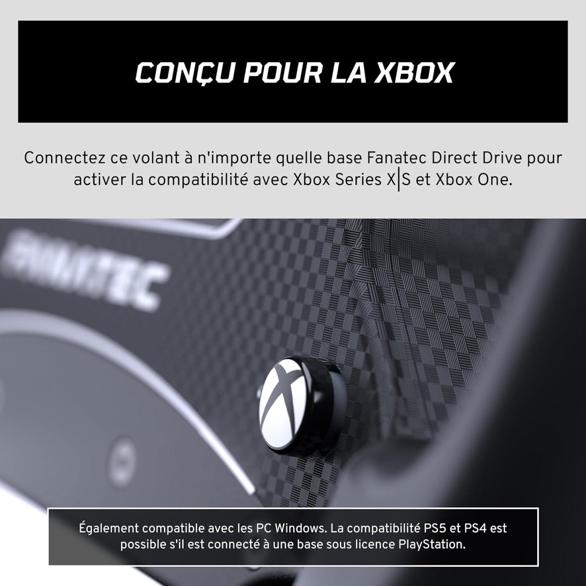 Volant de simulation Fanatec GT3 : Plongez dans l'authenticité de la course - Novaplay