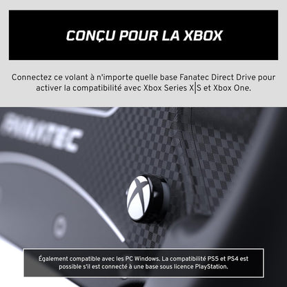 Volant de simulation Fanatec GT3 : Plongez dans l'authenticité de la course - Novaplay