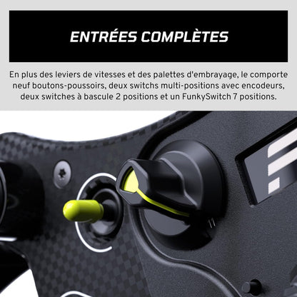 Volant de simulation Fanatec GT3 : Plongez dans l'authenticité de la course - Novaplay